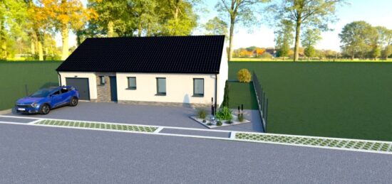 Maison neuve à Méricourt, Hauts-de-France