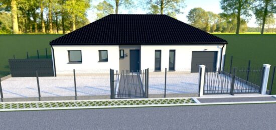 Maison neuve à , Nord