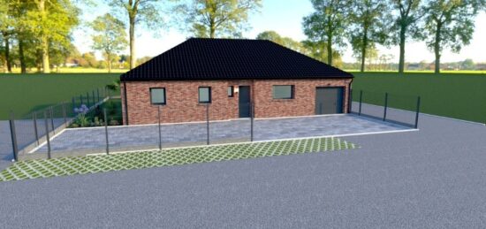 Maison neuve à Mons-en-Pévèle, Hauts-de-France