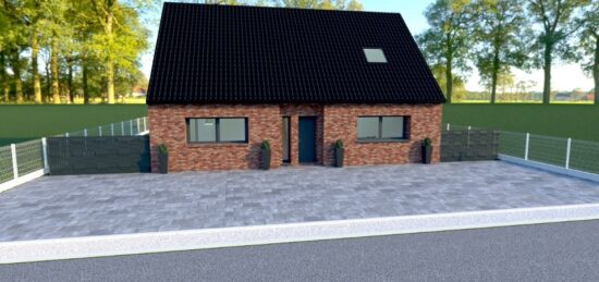 Maison neuve à Bailleul-Sir-Berthoult, Hauts-de-France