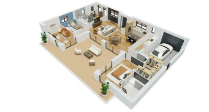 Wervicq-Sud Maison neuve - 2374804-4586modele820241004SAGea.jpeg Maisons France Confort