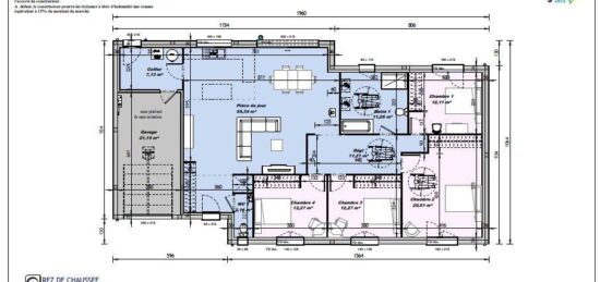 Maison neuve à , Mayenne