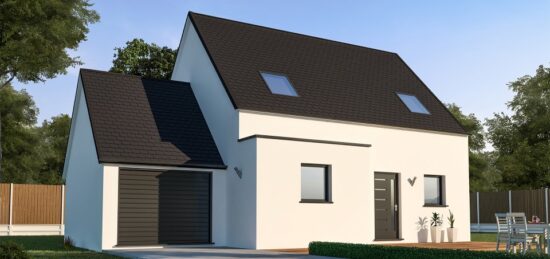 Maison neuve à Henvic, Bretagne