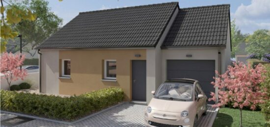 Maison neuve à Sains-en-Gohelle, Hauts-de-France