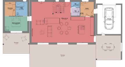 Vagnas Maison neuve - 2289283-5100modele10202412264vnNL.jpeg Maisons France Confort