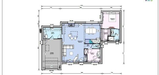 Maison neuve à , Mayenne