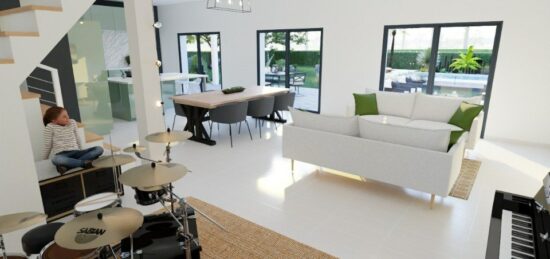 Maison neuve à , Ardèche