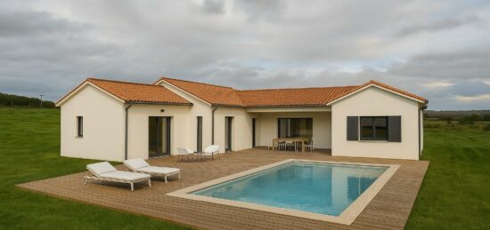 Maison neuve à Chaptelat, Nouvelle-Aquitaine