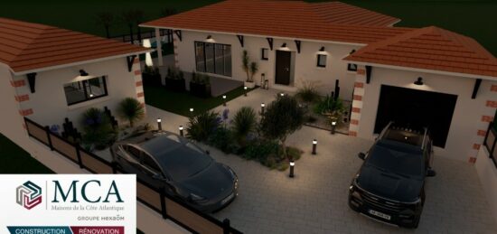 Maison neuve à Sanguinet, Nouvelle-Aquitaine