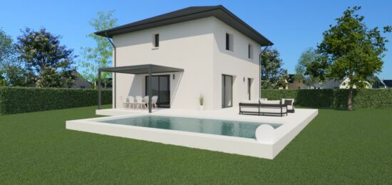 Maison neuve à Châtonnay, Auvergne-Rhône-Alpes