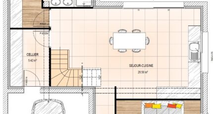 Écouflant Maison neuve - 2326310-961modele820201110U7bSZ.jpeg Maisons France Confort