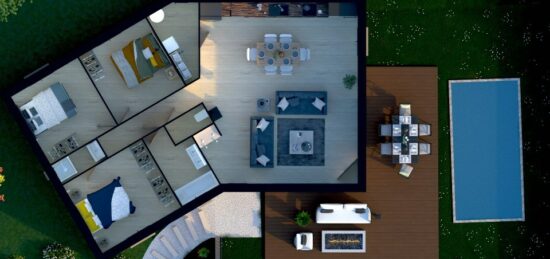 Maison neuve à , Var