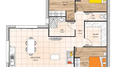 Mûrs-Erigné Maison neuve - 2372454-939modele8202011057zHPR.jpeg Maisons France Confort