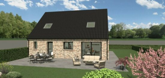 Maison neuve à , Nord