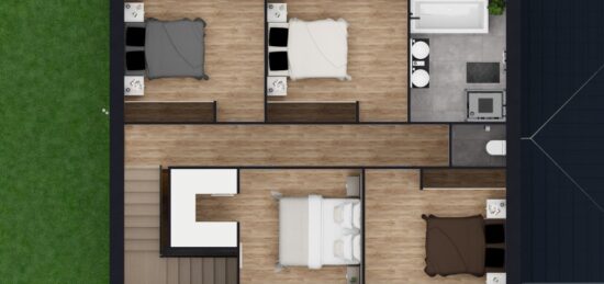 Maison neuve à , Isère