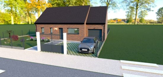 Maison neuve à Hamel, Hauts-de-France