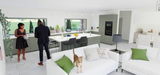 Maison neuve à , Ardèche