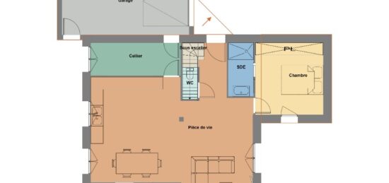 Maison neuve à , Côtes-d'Armor