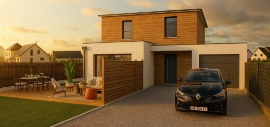 Maison neuve à Saint-Lunaire, Bretagne