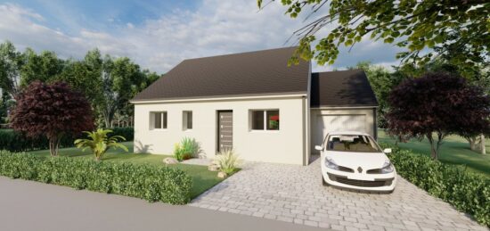 Maison neuve à Vauchrétien, Pays de la Loire