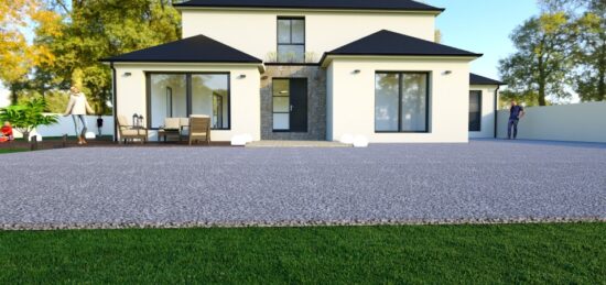 Maison neuve à Bayeux, Normandie