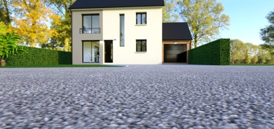 Maison neuve à Villers-Bocage, Normandie