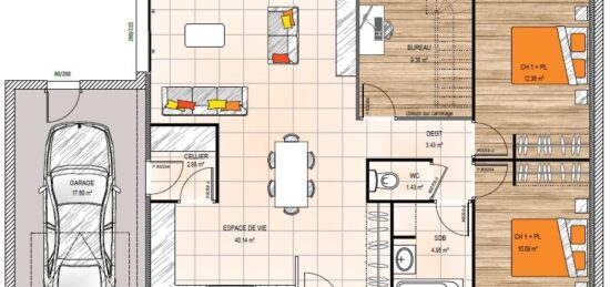 Maison neuve à , Maine-et-Loire