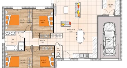 Saint-Georges-des-Gardes Maison neuve - 2383721-939modele820201102nseMo.jpeg Maisons France Confort