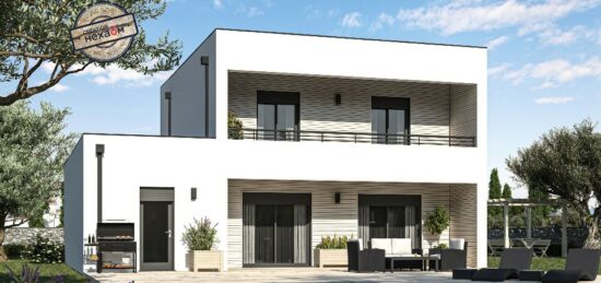 Maison neuve à Guzargues, Occitanie