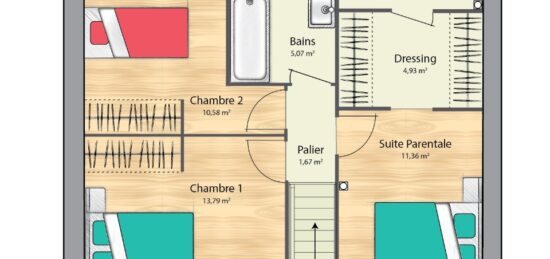 Maison neuve à , Seine-et-Marne