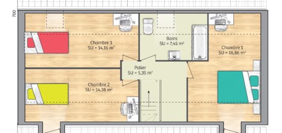 Maison neuve à , Seine-et-Marne