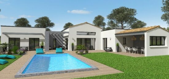 Maison neuve à Breuil-Magné, Nouvelle-Aquitaine