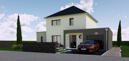 Maison neuve à Descartes, Centre-Val de Loire