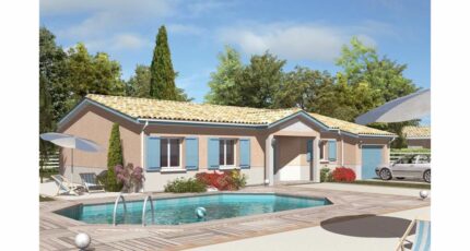 Bergerac Maison neuve - 2390056-AURORE-AVEC-PORCHE.jpg Maisons France Confort