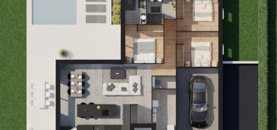 Maison neuve à , Ain