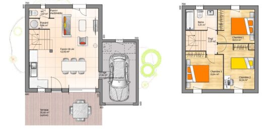 Maison neuve à , Maine-et-Loire