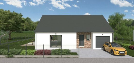 Maison neuve à Pernay, Centre-Val de Loire