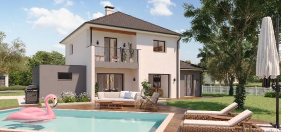 Maison neuve à Précilhon, Nouvelle-Aquitaine