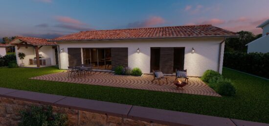 Maison neuve à Louchats, Nouvelle-Aquitaine