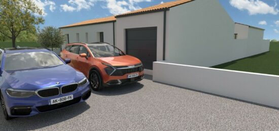 Maison neuve à Villedoux, Nouvelle-Aquitaine