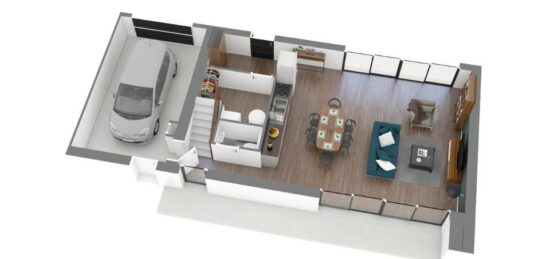 Maison neuve à , Bouches-du-Rhône