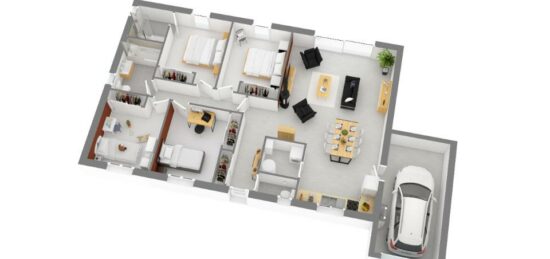 Maison neuve à , Bouches-du-Rhône