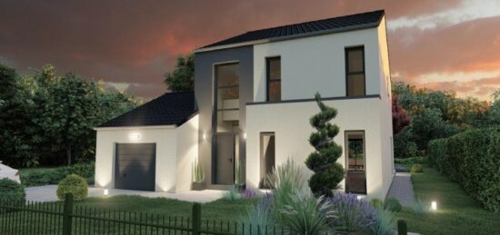 Maison neuve à Jury, Grand Est