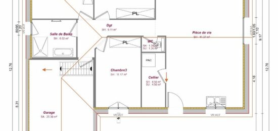 Maison neuve à , Haute-Loire