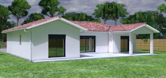 Maison neuve à , Landes