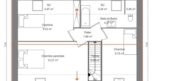 Maison neuve à , Nord