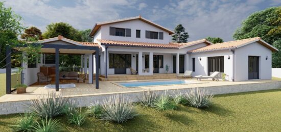 Maison neuve à La Lande-de-Fronsac, Nouvelle-Aquitaine