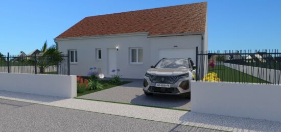 Maison neuve à Mettray, Centre-Val de Loire