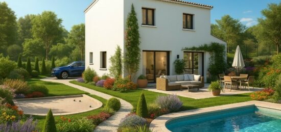 Maison neuve à Trigance, Provence-Alpes-Côte d'Azur