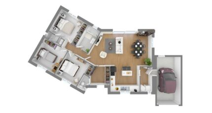 Quarante Maison neuve - 2343121-4586modele720191218qxpD9.jpeg Maisons France Confort